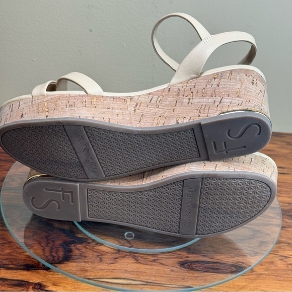 Franco Sarto Pelma Platform Wedge Sandal in Beige - Picture 15 of 15